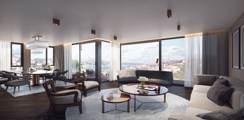 Executive Homes with Bosphorus View- AP3446